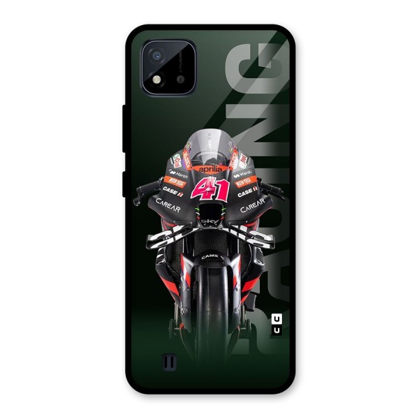 Super Biker Glass Back Case for Realme C11 2021