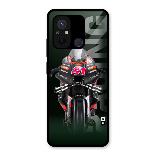 Super Biker Glass Back Case for Redmi 12C