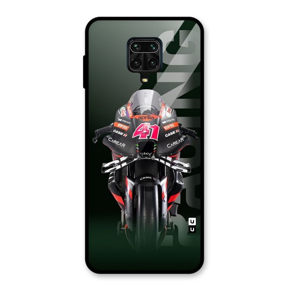 Super Biker Glass Back Case for Redmi Note 10 Lite