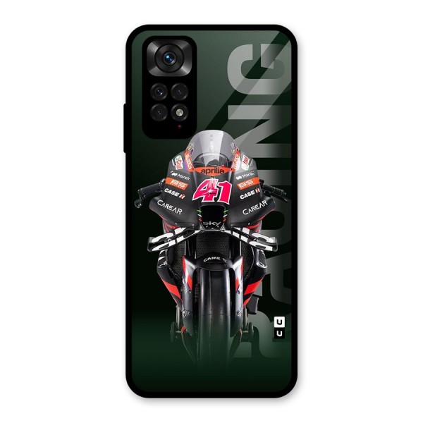 Super Biker Glass Back Case for Redmi Note 11S