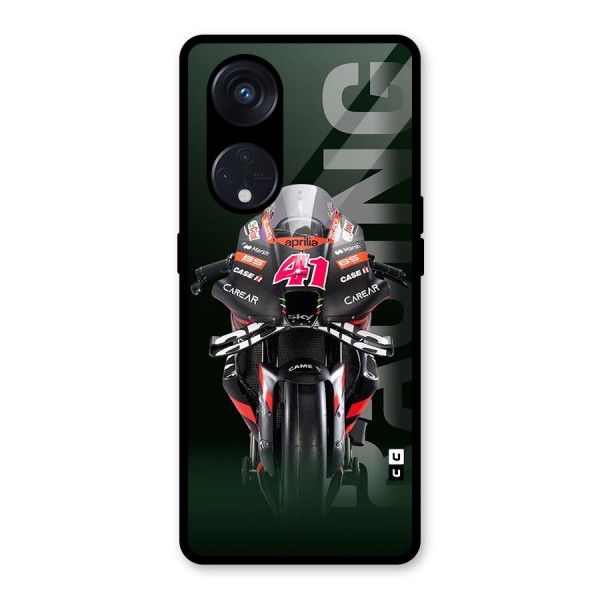 Super Biker Glass Back Case for Reno8 T 5G