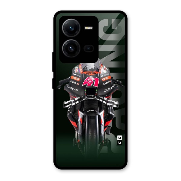 Super Biker Glass Back Case for Vivo V25