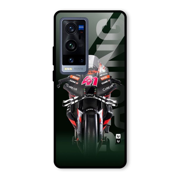 Super Biker Glass Back Case for Vivo X60 Pro Plus