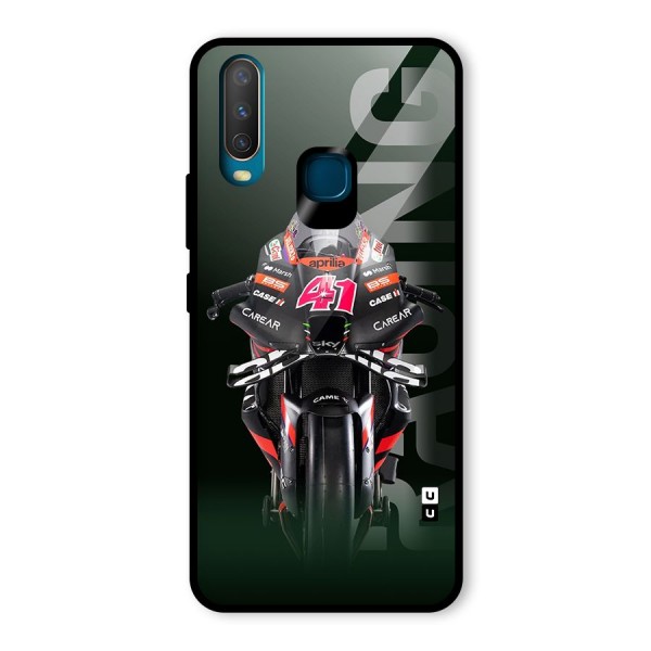 Super Biker Glass Back Case for Vivo Y12