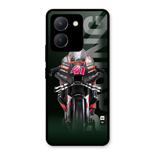 Super Biker Glass Back Case for Vivo Y36