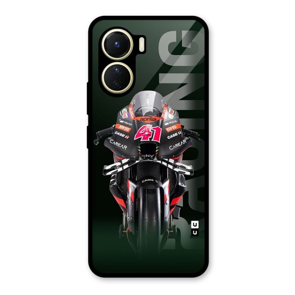 Super Biker Glass Back Case for Vivo Y56