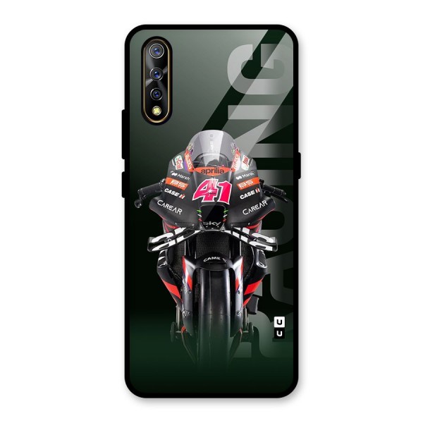 Super Biker Glass Back Case for Vivo Z1x