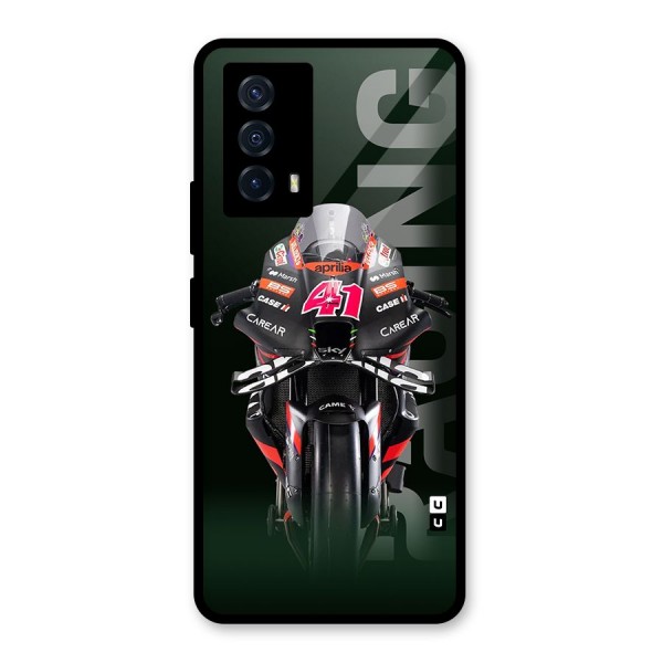 Super Biker Glass Back Case for Vivo iQOO Z5