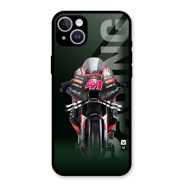 Super Biker Glass Back Case for iPhone 14 Plus