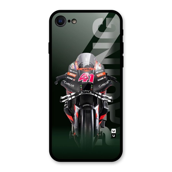 Super Biker Glass Back Case for iPhone 8