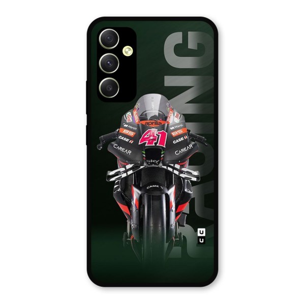 Super Biker Metal Back Case for Galaxy A34