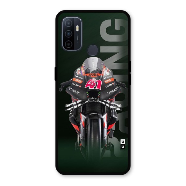 Super Biker Metal Back Case for Oppo A53