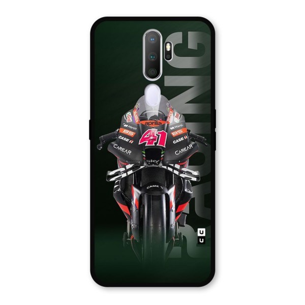 Super Biker Metal Back Case for Oppo A5 (2020)