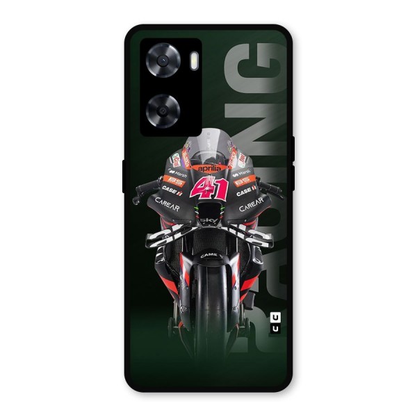 Super Biker Metal Back Case for Oppo A77