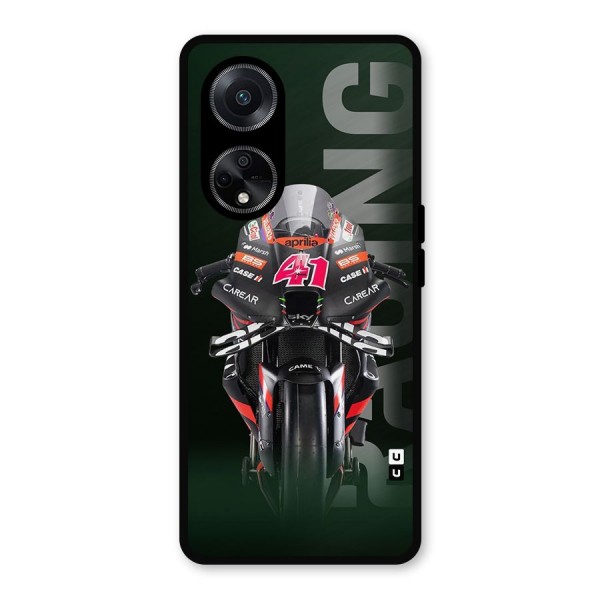 Super Biker Metal Back Case for Oppo F23