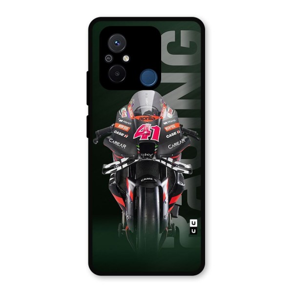 Super Biker Metal Back Case for Poco C55