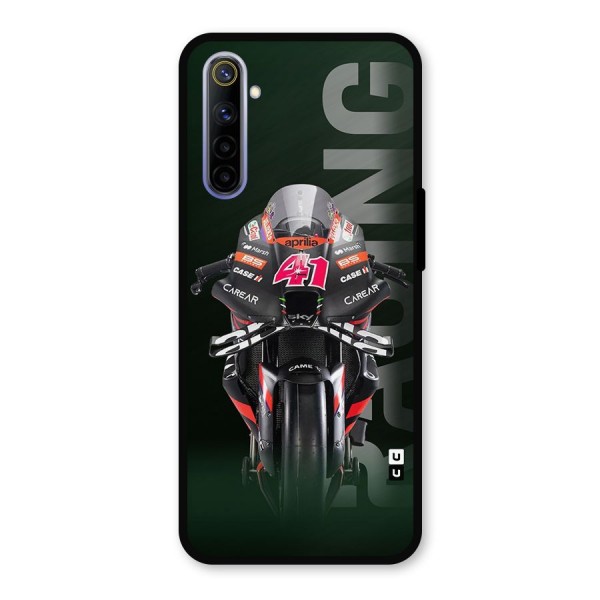 Super Biker Metal Back Case for Realme 6