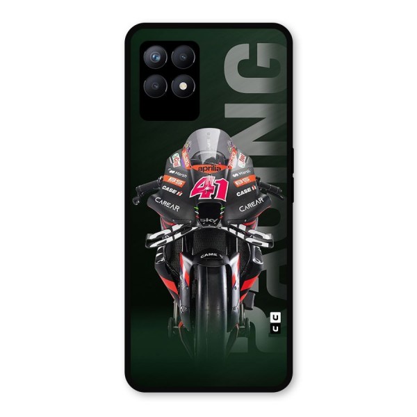 Super Biker Metal Back Case for Realme 8i