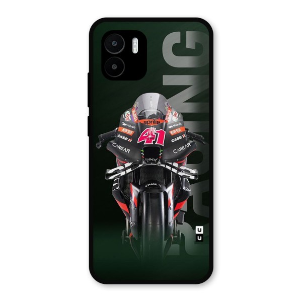 Super Biker Metal Back Case for Redmi A1