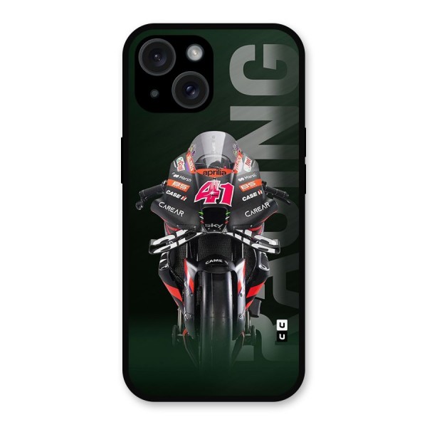 Super Biker Metal Back Case for iPhone 15