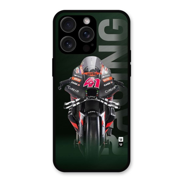 Super Biker Metal Back Case for iPhone 15 Pro Max