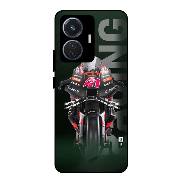 Super Biker Metal Back Case for iQOO Z6 44W