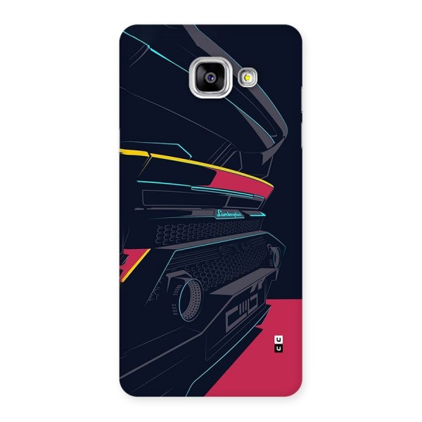 Super Car Parked Back Case for Galaxy A5 (2016)