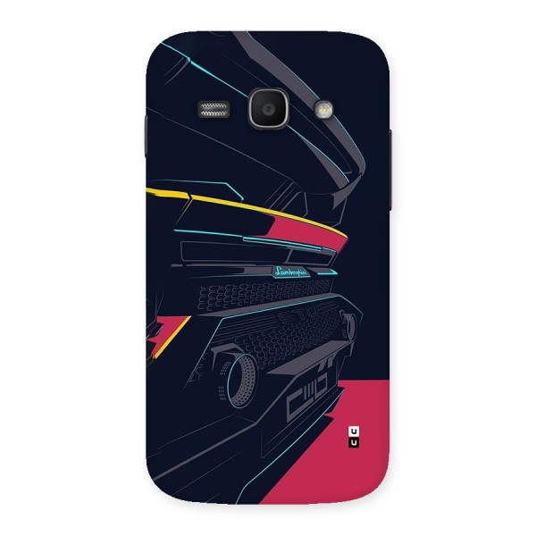 Super Car Parked Back Case for Galaxy Ace3