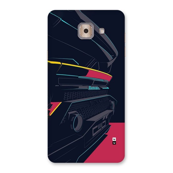 Super Car Parked Back Case for Galaxy J7 Max