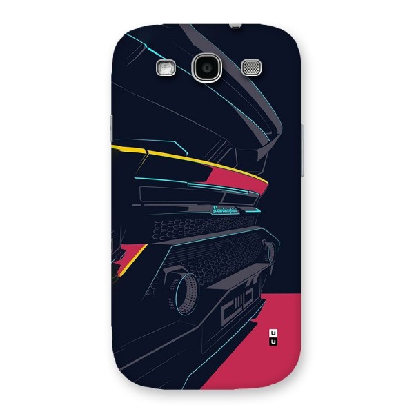 Super Car Parked Back Case for Galaxy S3