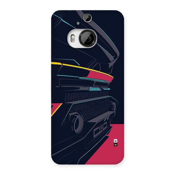 Super Car Parked Back Case for HTC One M9 Plus