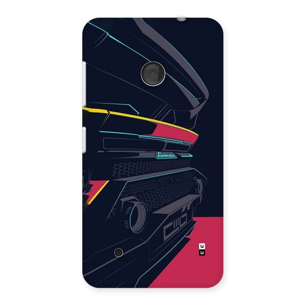 Super Car Parked Back Case for Lumia 530