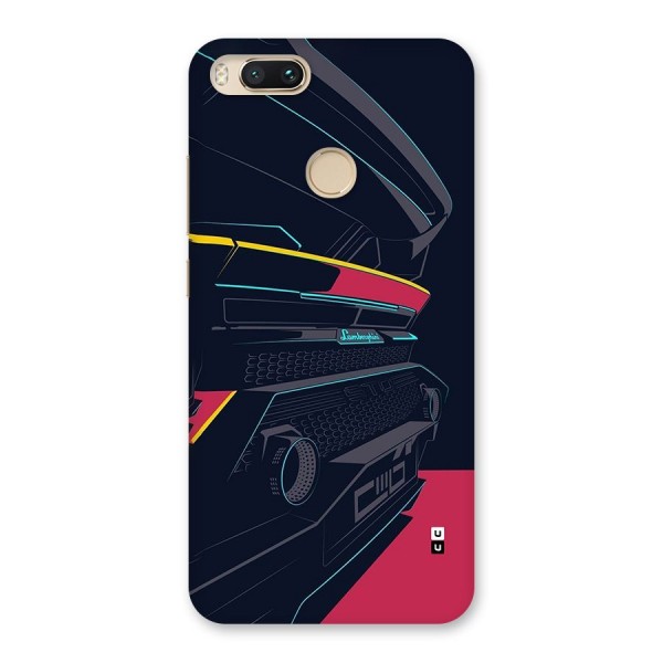 Super Car Parked Back Case for Mi A1