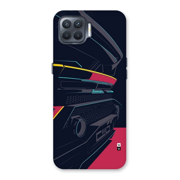 Super Car Parked Back Case for Oppo F17 Pro