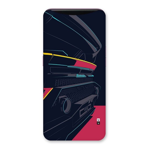 Super Car Parked Back Case for Oppo Find X