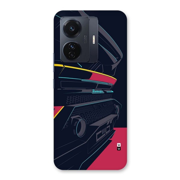 Super Car Parked Back Case for Vivo iQOO Z6 Pro