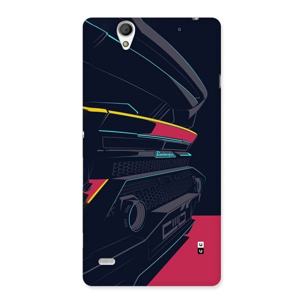 Super Car Parked Back Case for Xperia C4