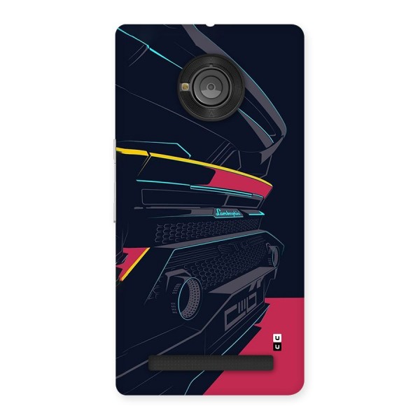 Super Car Parked Back Case for Yuphoria