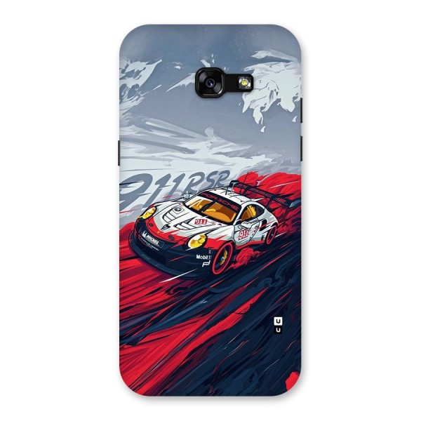 Super Car illustration Back Case for Galaxy A5 2017