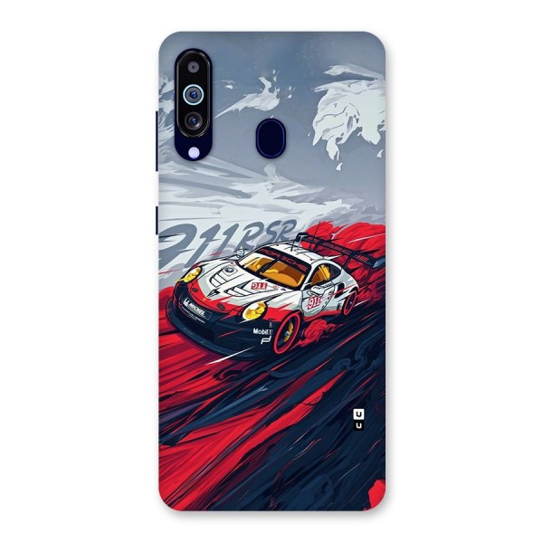 Super Car illustration Back Case for Galaxy A60