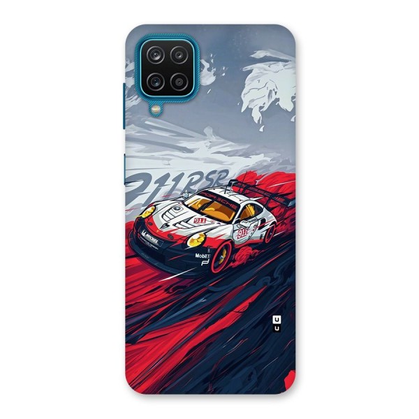 Super Car illustration Back Case for Galaxy F12