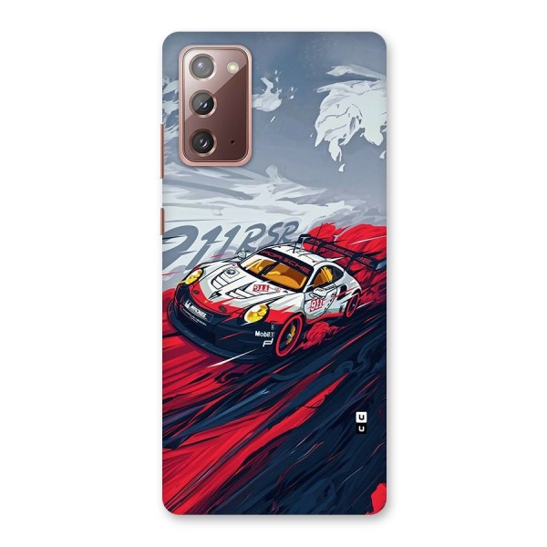 Super Car illustration Back Case for Galaxy Note 20