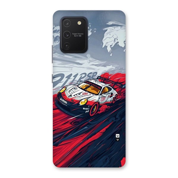 Super Car illustration Back Case for Galaxy S10 Lite