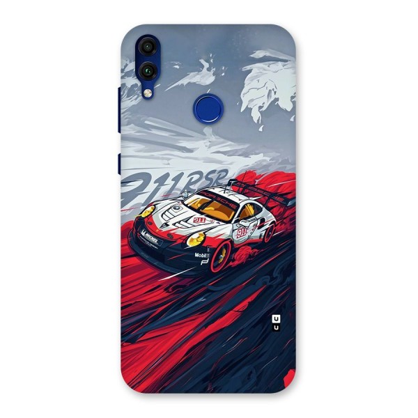 Super Car illustration Back Case for Honor 8C