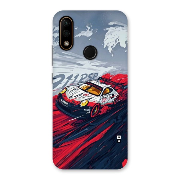 Super Car illustration Back Case for Lenovo A6 Note