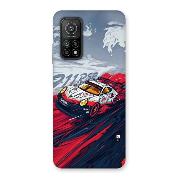 Super Car illustration Back Case for Mi 10T Pro 5G