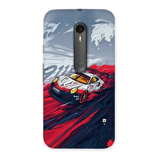 Super Car illustration Back Case for Moto G3