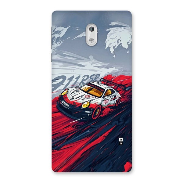 Super Car illustration Back Case for Nokia 3