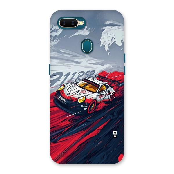 Super Car illustration Back Case for Oppo A11k