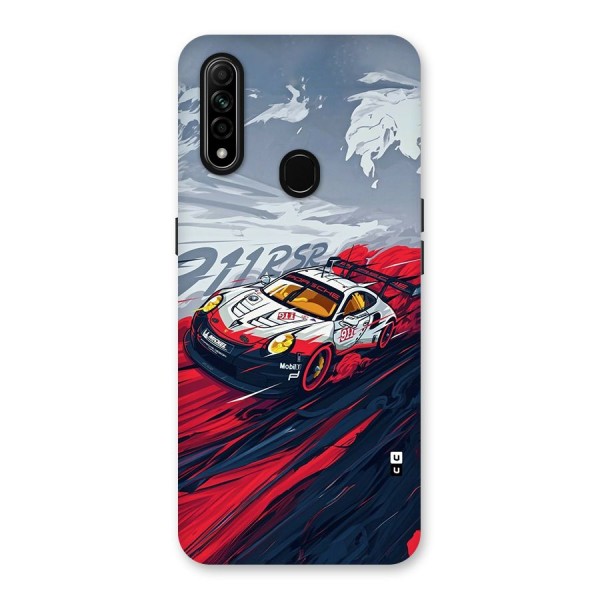 Super Car illustration Back Case for Oppo A31